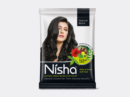 Nisha Hair Color Natural Black