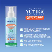Yutika Quick Care Hand Sanitizing Spray