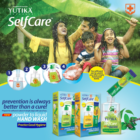 Yutika Selfcare Powder to Liquid Handwash